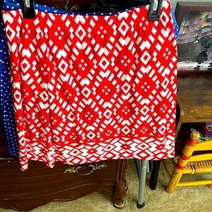 Susan Graver liquid knit skort like new